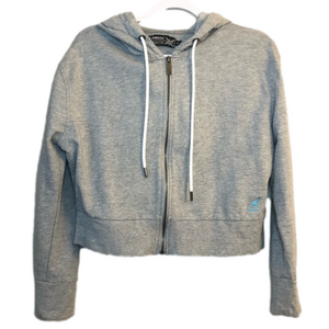 Kangol Zip up Crop Hoodie/Womens/Medium